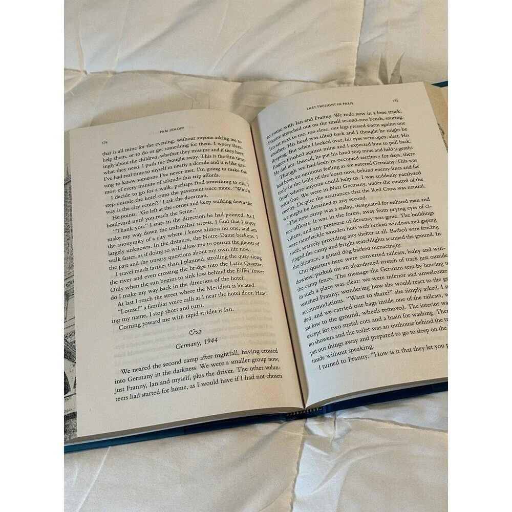 Last Twilight in Paris: An Enchanting - Hardcover, by Jenoff Pam - EUC - Picture 3 of 3